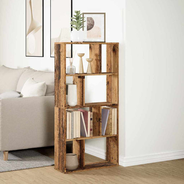 Bücherregal Altholz-Optik 60x20x120,5 cm