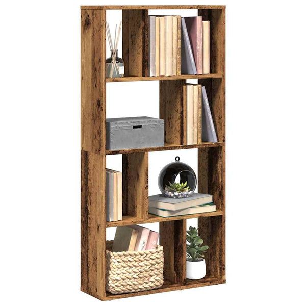 Bücherregal Altholz-Optik 60x20x120,5 cm