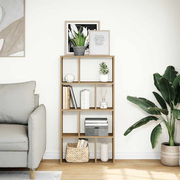 Bücherregal Artisan Eiche 60x20x120,5 cm
