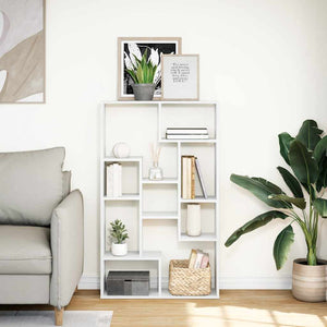 Weißes Bücherregal 72x20x120,5 cm
