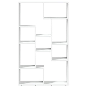Weißes Bücherregal 72x20x120,5 cm