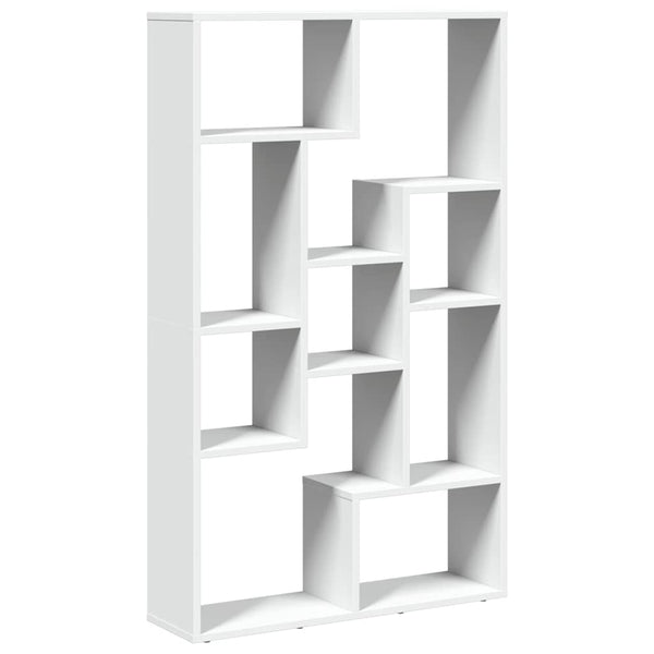 Weißes Bücherregal 72x20x120,5 cm