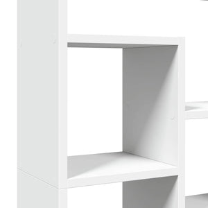 Weißes Bücherregal 72x20x120,5 cm