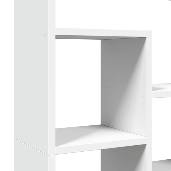 Weißes Bücherregal 72x20x120,5 cm