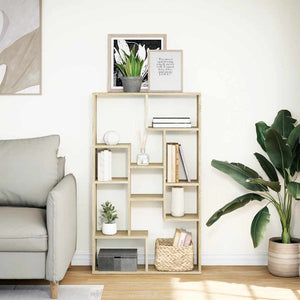 Bücherregal Sonoma Eiche 72x20x120,5 cm