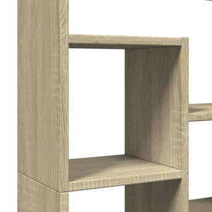 Bücherregal Sonoma Eiche 72x20x120,5 cm