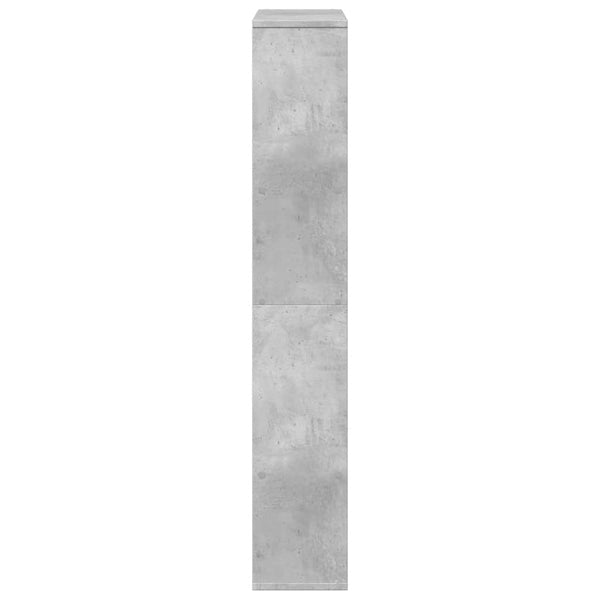 Bücherregal Betongrau 72x20x120,5 cm