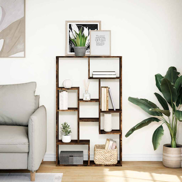Bücherregal Räuchereiche 72x20x120,5 cm