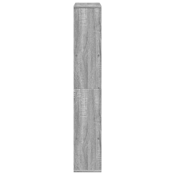 Bücherregal Grau Sonoma 72x20x120,5 cm