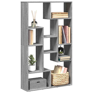 Bücherregal Grau Sonoma 72x20x120,5 cm