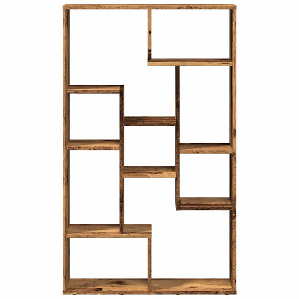 Bücherregal Altholz-Optik 72x20x120,5 cm