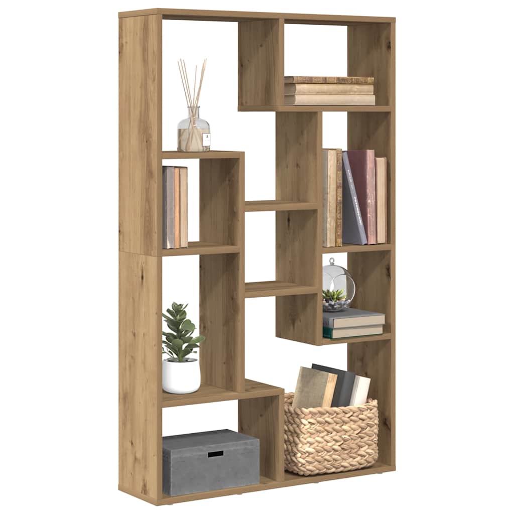 Bücherregal Artisan Eiche 72x20x120,5 cm