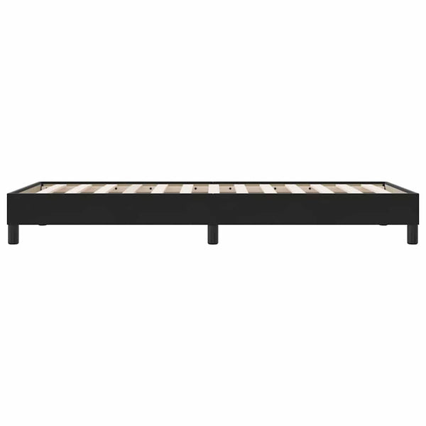Schwarzes Samt Bettgestell 80x210 cm