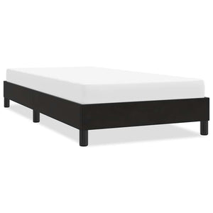 Schwarzes Samt Bettgestell 80x210 cm