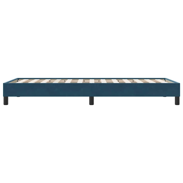 Bettgestell Dunkelblau 80x210 cm Samt