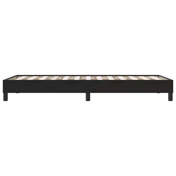 Schwarzes Samt Bettgestell 90x210 cm