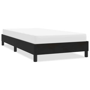 Schwarzes Samt Bettgestell 90x210 cm