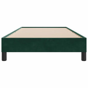 Bettgestell Dunkelgrün 90x210 cm Samt