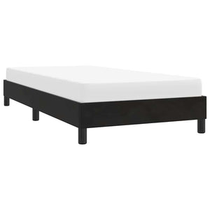 Schwarzes Samt Bettgestell 100x210 cm