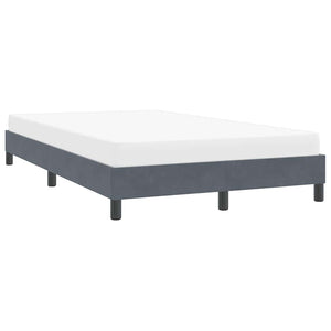 Bettgestell Dunkelgrau Samt 120x210 cm