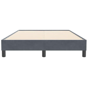 Bettgestell Dunkelgrau Samt 120x210 cm