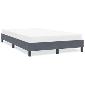 Bettgestell Dunkelgrau Samt 120x210 cm