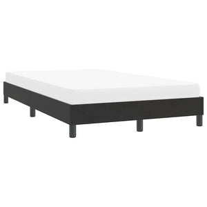 Bettgestell Schwarz Samt 120x210 cm