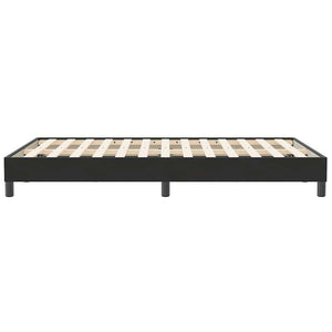 Bettgestell Schwarz Samt 120x210 cm