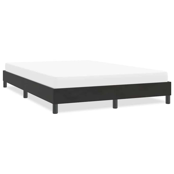 Schwarzes Samt Bettgestell 140x210 cm