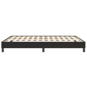 Bettgestell Schwarz Samt 160x210 cm