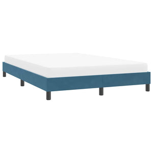 Bettgestell Dunkelblau 160x210 cm Samt