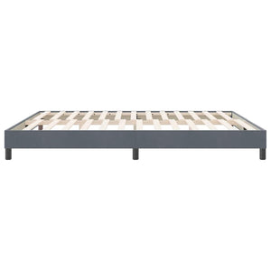 Bettgestell Dunkelgrau Samt 180x210 cm