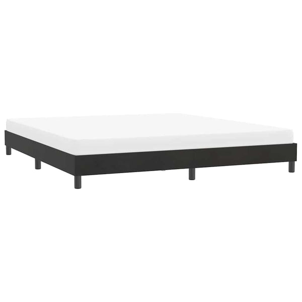 Bettgestell Schwarz 180x210 cm Samt