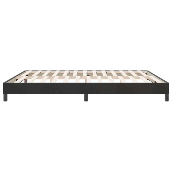 Bettgestell Schwarz 180x210 cm Samt