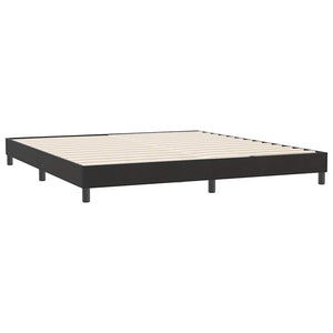 Bettgestell Schwarz 180x210 cm Samt