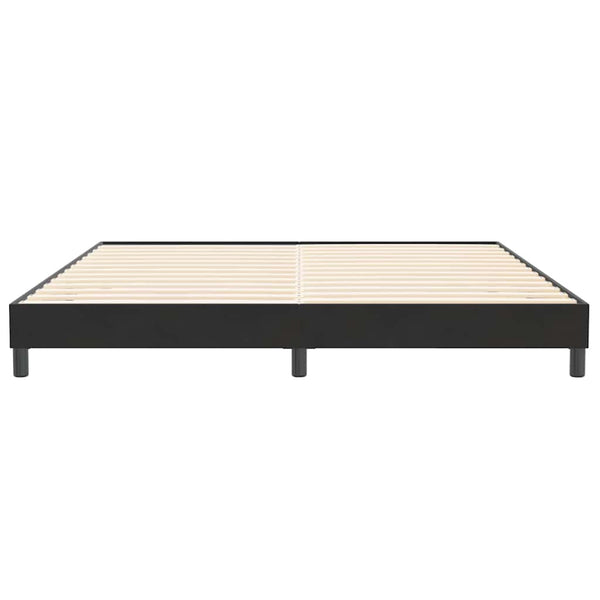 Schwarzes Samt Bettgestell 200x210 cm