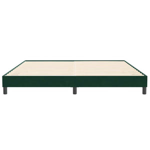 Bettgestell Dunkelgrün 200x210 cm Samt
