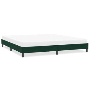 Bettgestell Dunkelgrün 200x210 cm Samt
