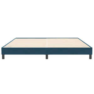 Bettgestell Dunkelblau 200x210 cm Samt