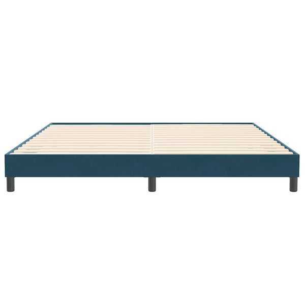 Bettgestell Dunkelblau 200x210 cm Samt