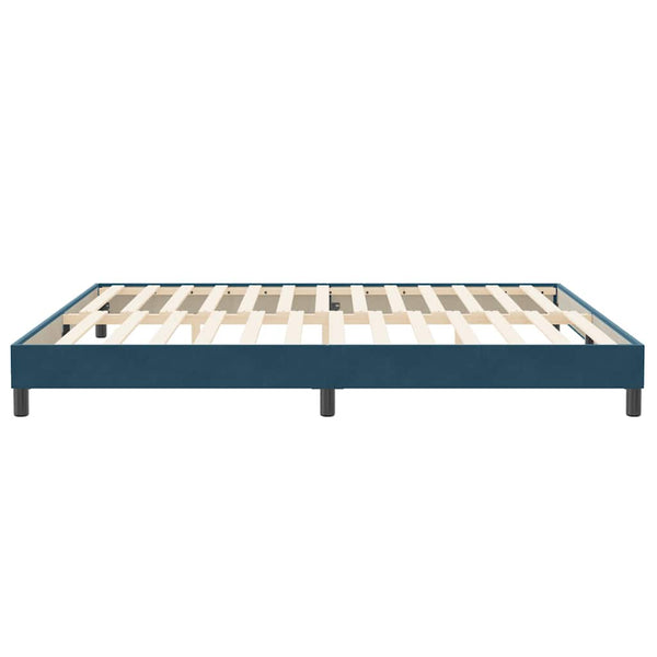 Bettgestell Dunkelblau 200x210 cm Samt