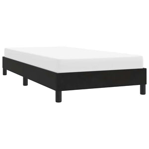 Bettgestell Samt Schwarz 80x220 cm