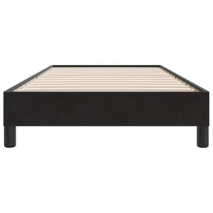 Bettgestell Samt Schwarz 80x220 cm