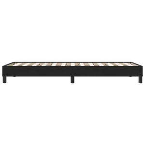 Bettgestell Samt Schwarz 80x220 cm