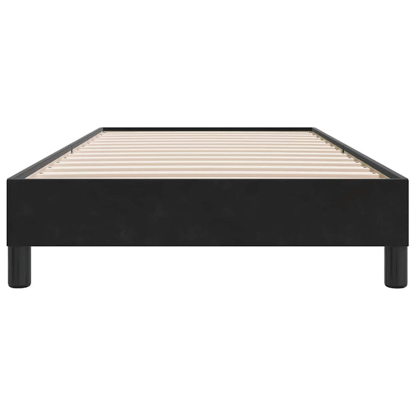 Bettgestell Schwarz Samt 90x220 cm