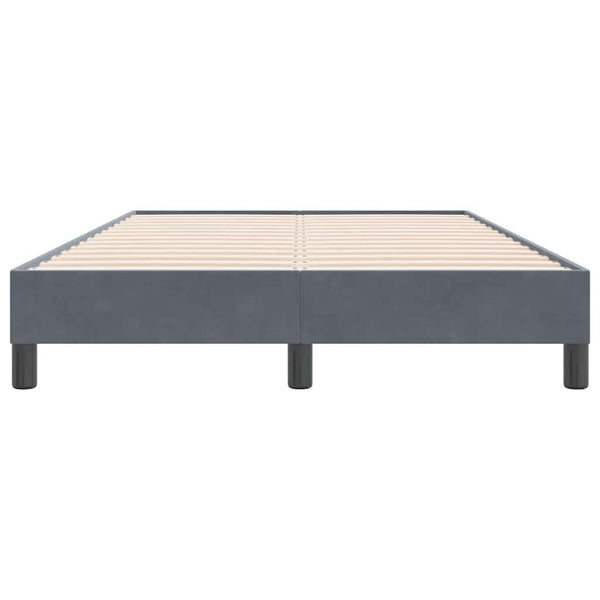 Bettgestell Dunkelgrau 120x220 cm Samt