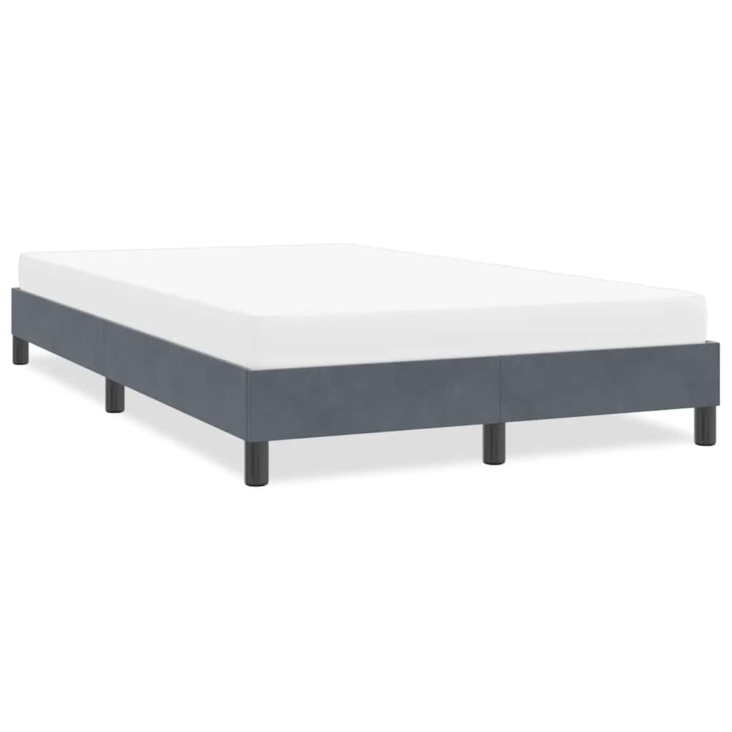 Bettgestell Dunkelgrau 120x220 cm Samt