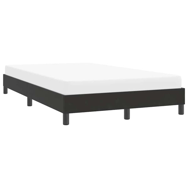 Schwarzes Samt Bettgestell 120x220 cm
