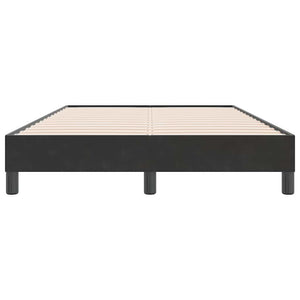 Schwarzes Samt Bettgestell 120x220 cm