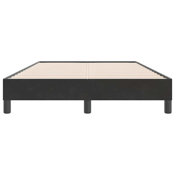 Schwarzes Samt Bettgestell 120x220 cm